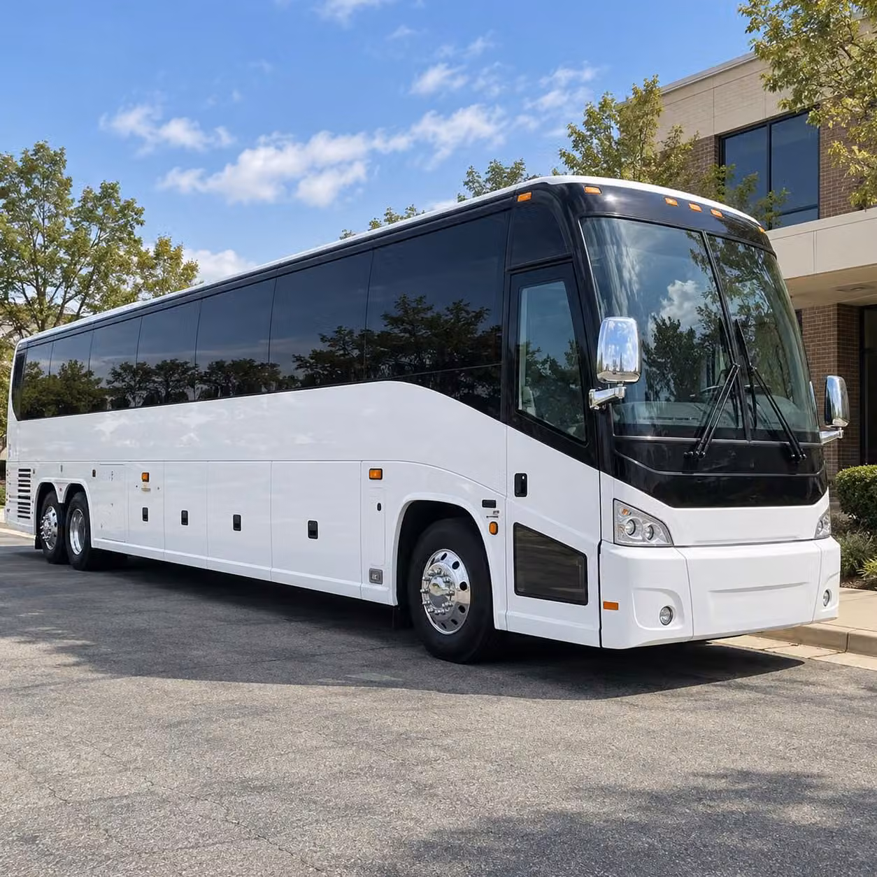 book a charter bus for large prom groups in lowell massachusetts