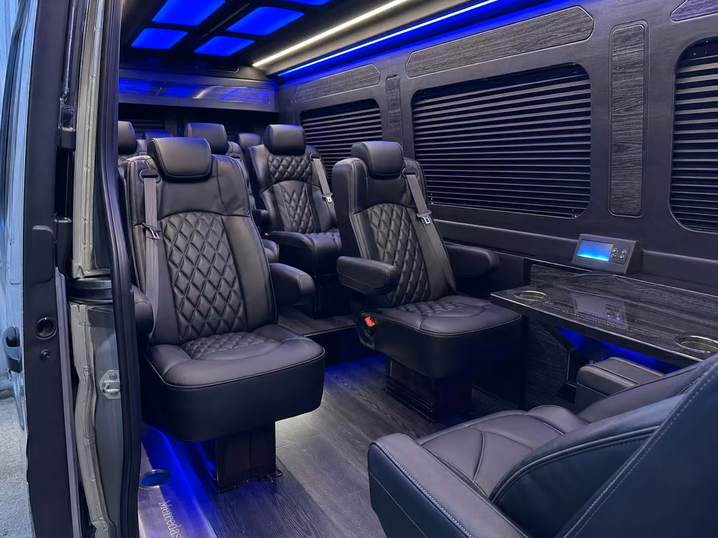 sprinter van transportation for groups and events across lowell